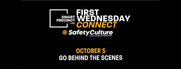 Ticket Header for Smart Precinct First Wednesday Connect on 5th October 2022