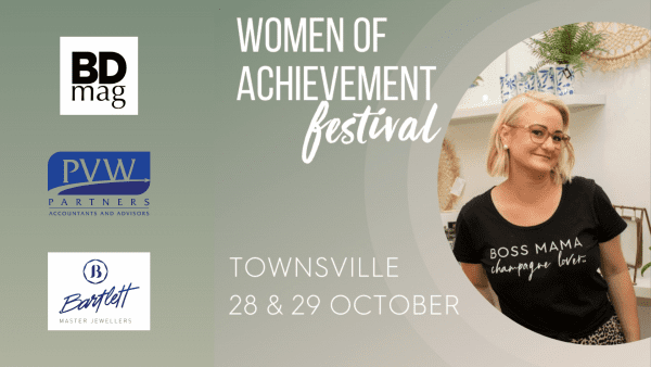 Event Header for the Townsville Women of Achievement Festival