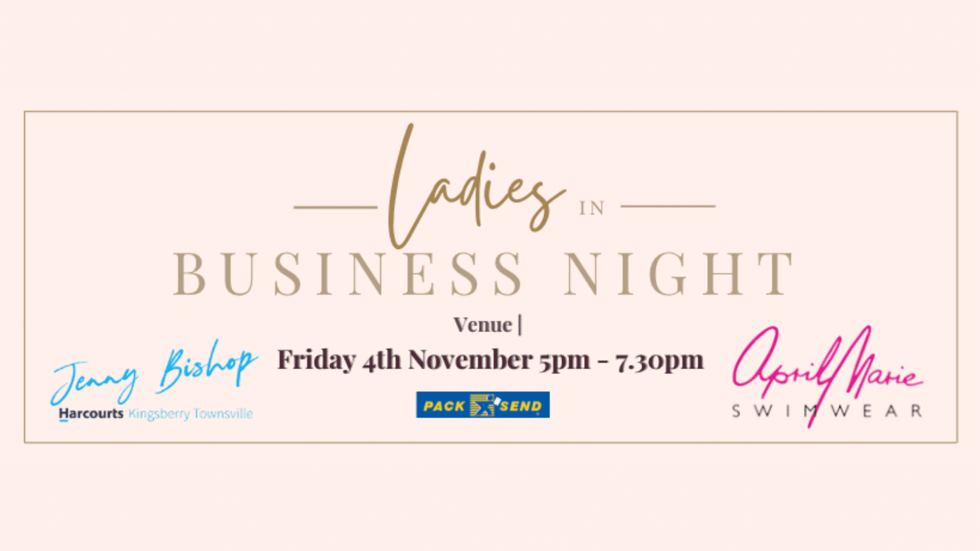 Ladies in Business event 4 Nov 2022
