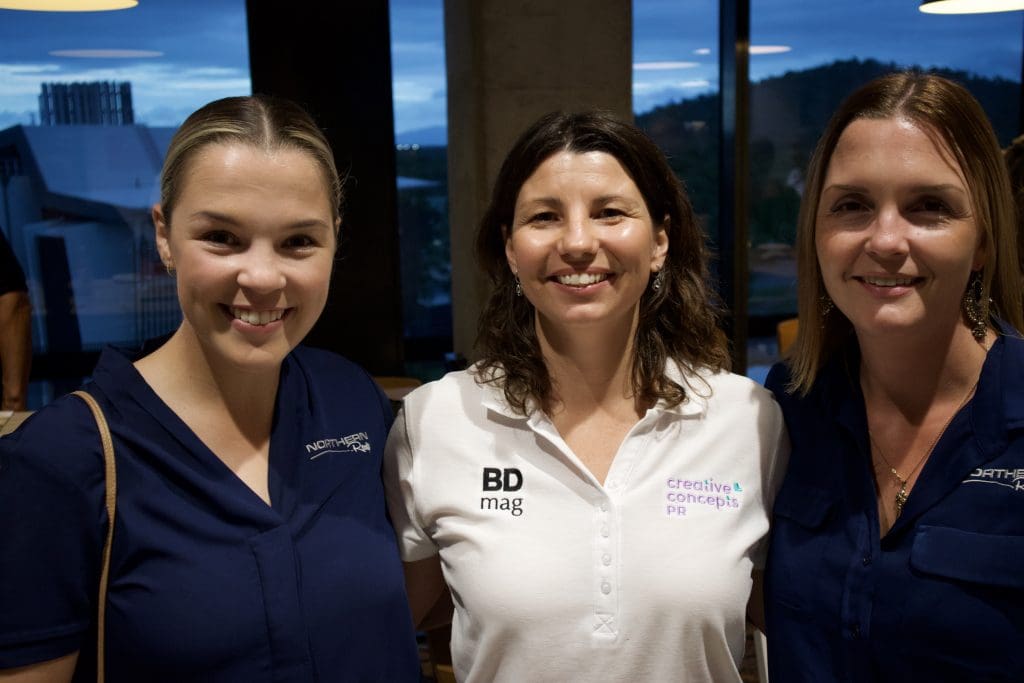 Shannon Willcox, Julie Johnston and Casie Black at BDmag launch