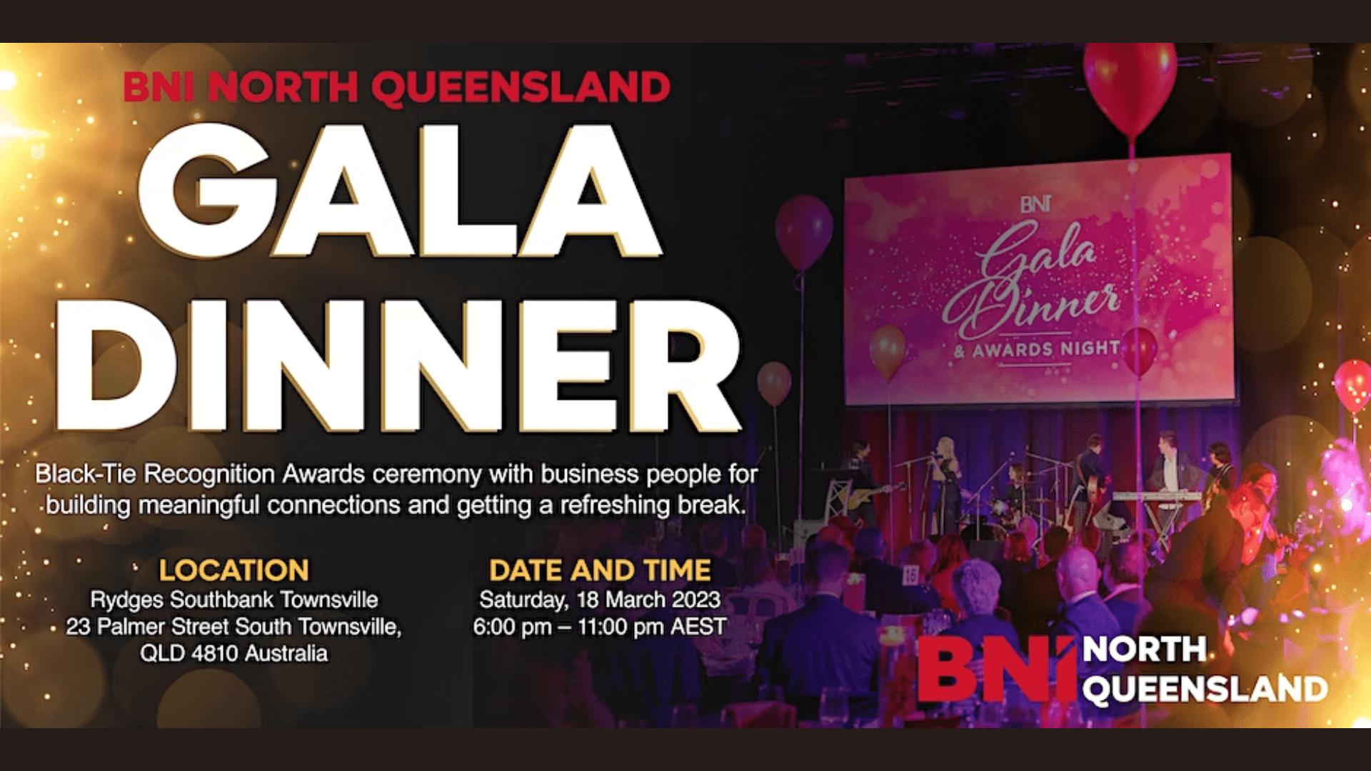 BNI Gala Dinner and Awards Night 2023