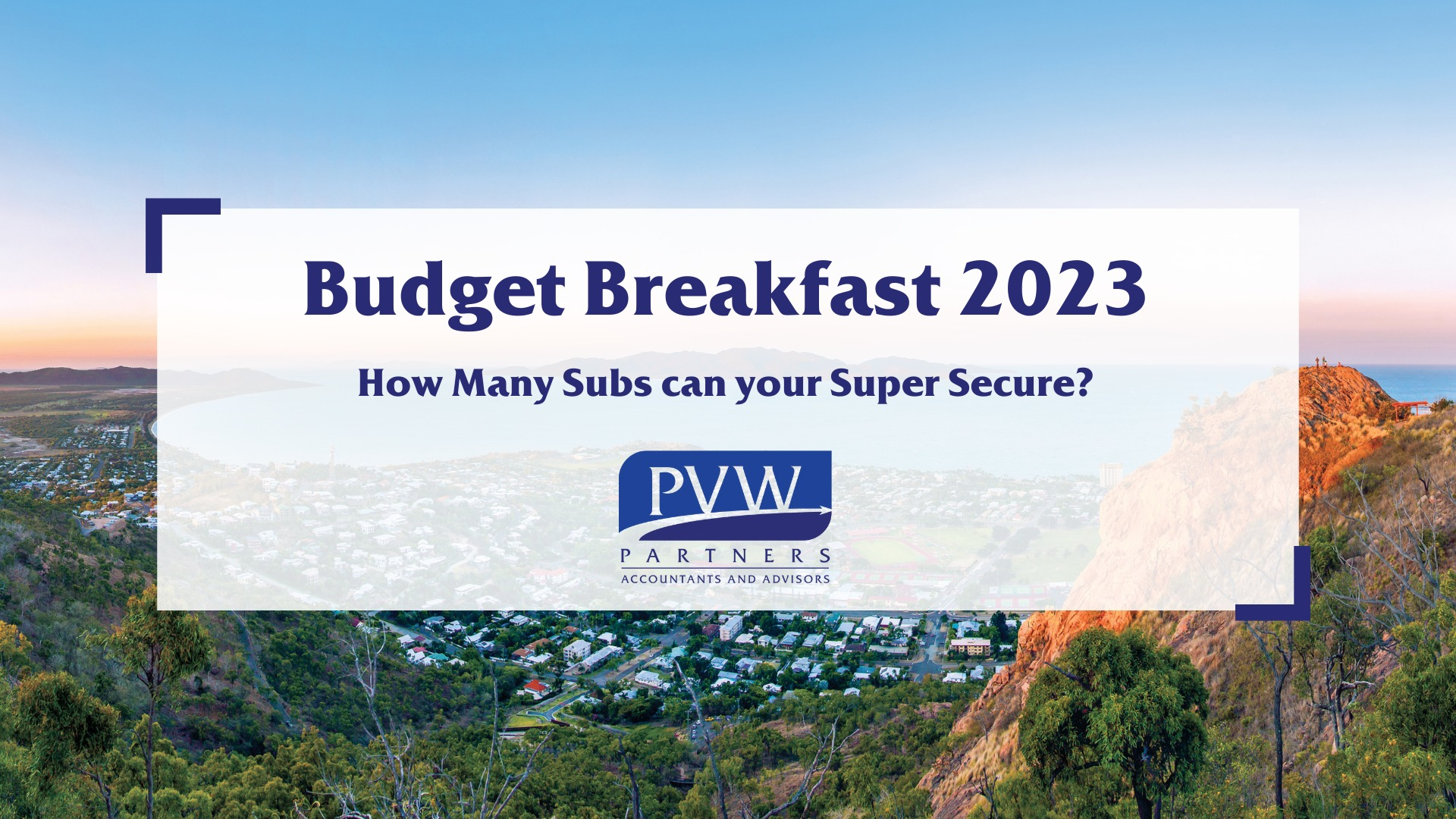 PVW Budget Breakfast May 2023
