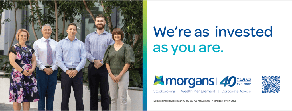 Advertisement strip for Morgans Financial Townsville - We're as invested as you are. Article considers the myths around having a SMSF