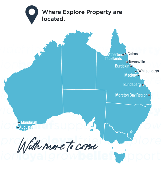 Explore Property locations throughout Australia.