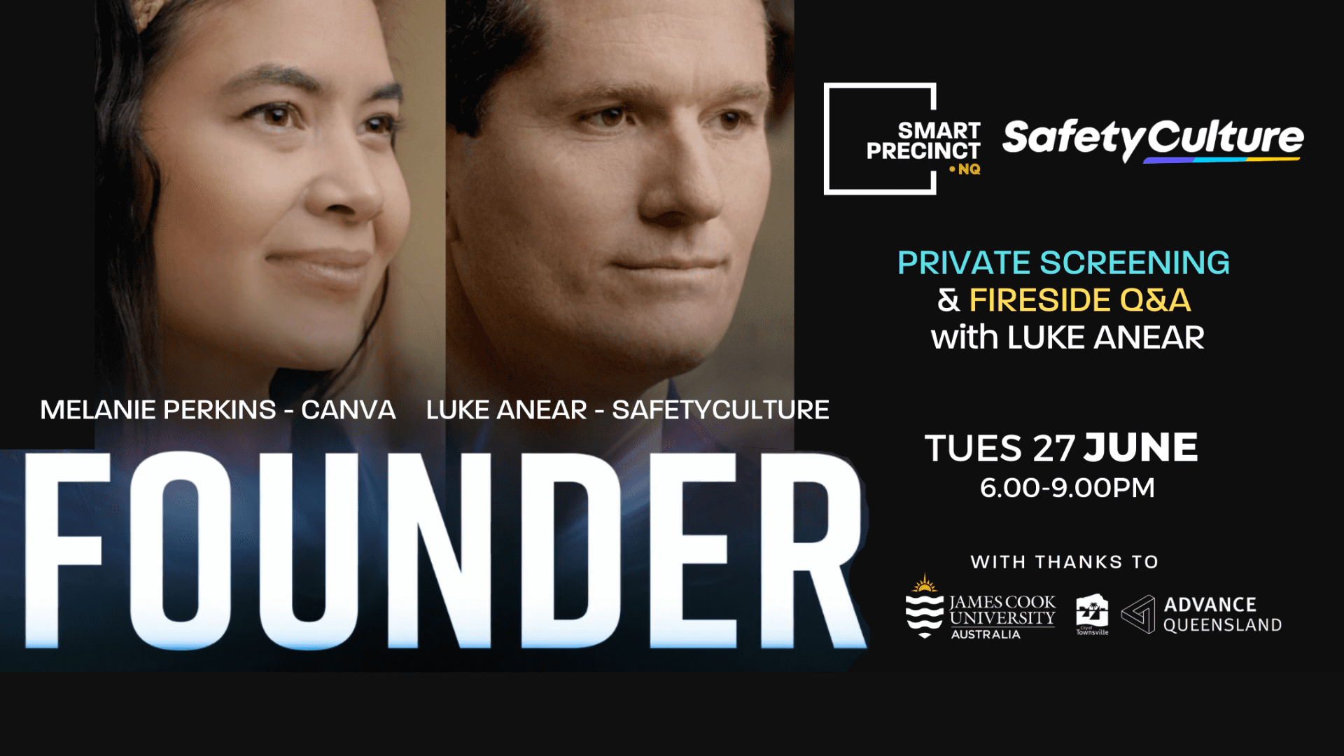 Private Screening & Fireside Q&A with Luke Anear, Safety Culture