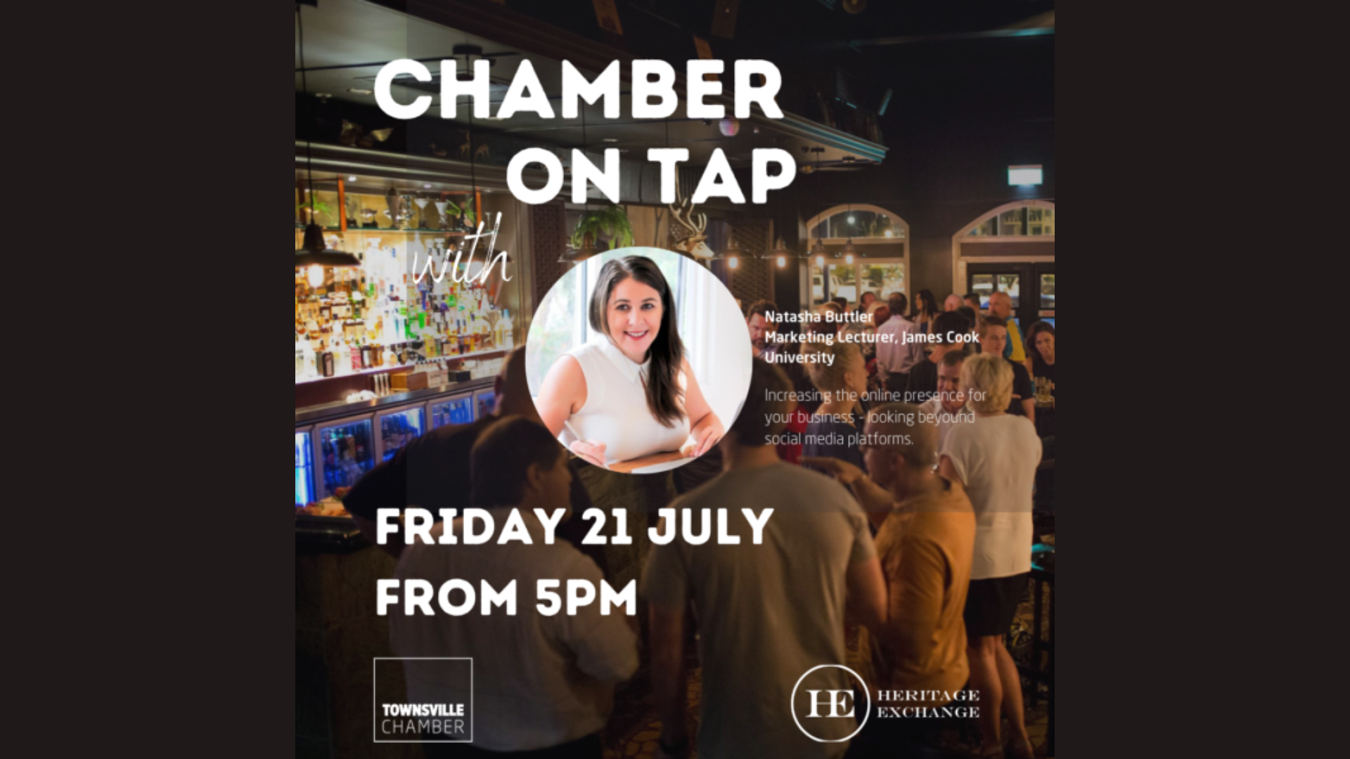 Chamber on Tap with Natasha Buttler - July 2023 | BDmag