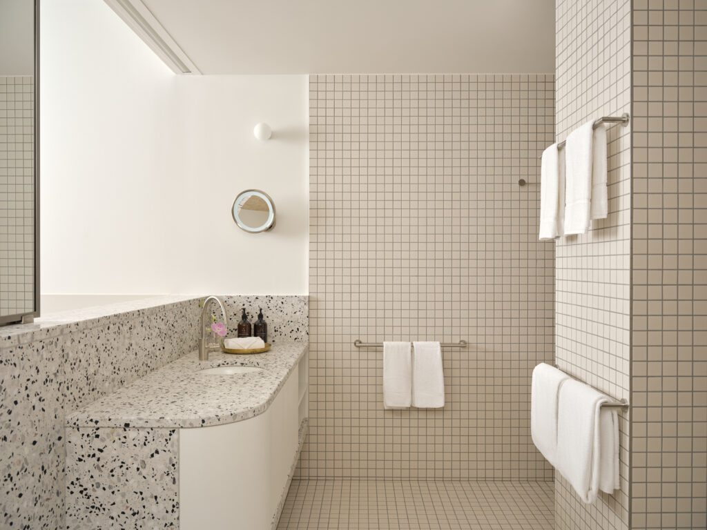 View of suite bathroom at Ardo Townsville. Townsville’s first luxury hotel is now taking bookings | BDmag November 2023