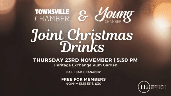 Townsville Chamber & Young Chamber Christmas Drinks | BDmag upcoming events
