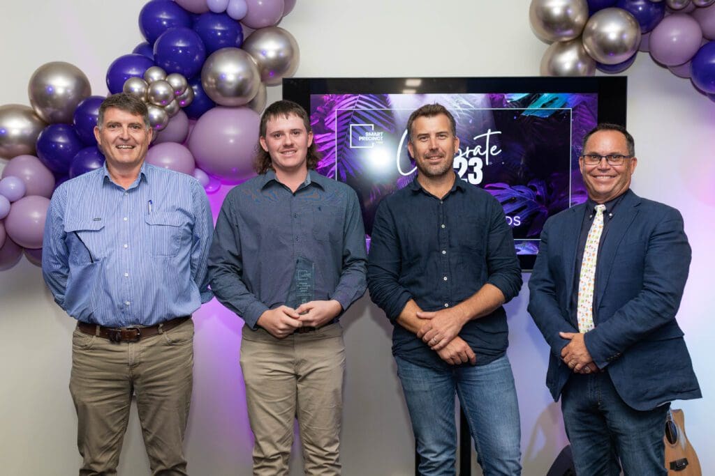 SPNQ Business Awards 2023 - winner of Shape The Future Sustainability and Social Impact Award - Jones Wood Based Products and Recycling
 BDmag social images Dec 2023