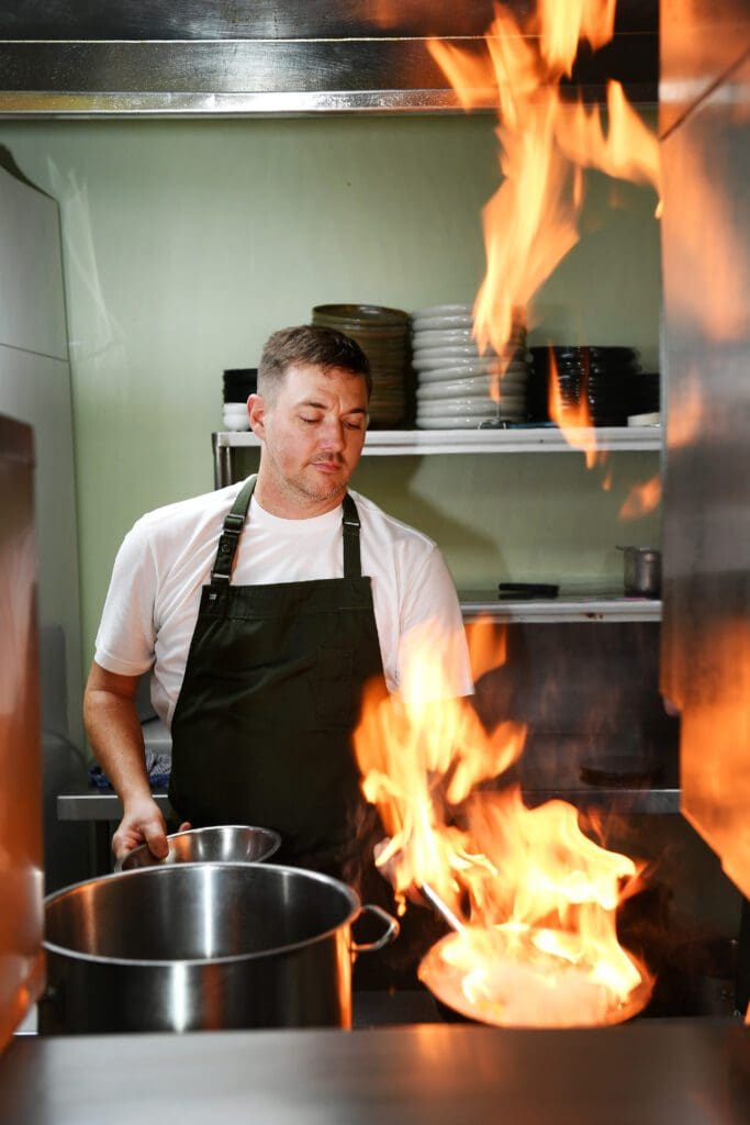 Executive Chef Michael Brine.
Culinary Maturity Unveiled.
A Touch of Salt
BDmag January 2024