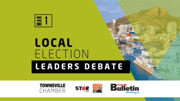 Local Election Leaders' Debate. Townsville Chamber of Commerce - BDmag upcoming events.