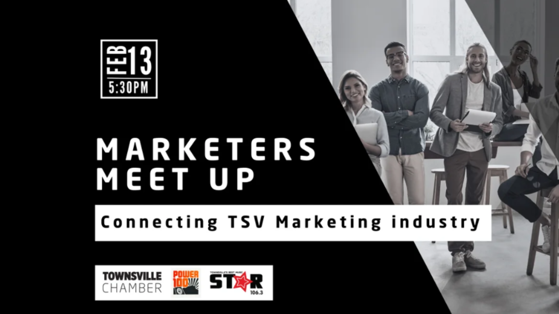 Marketers Meet Up - Townsville Chamber of Commerce and Radio Townsville. BDmag business events