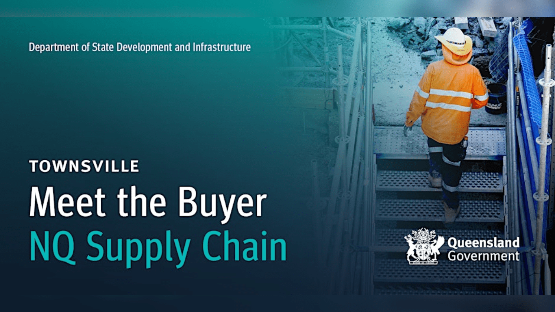 Meet the Buyer - NQ supply chain. BDmag event header