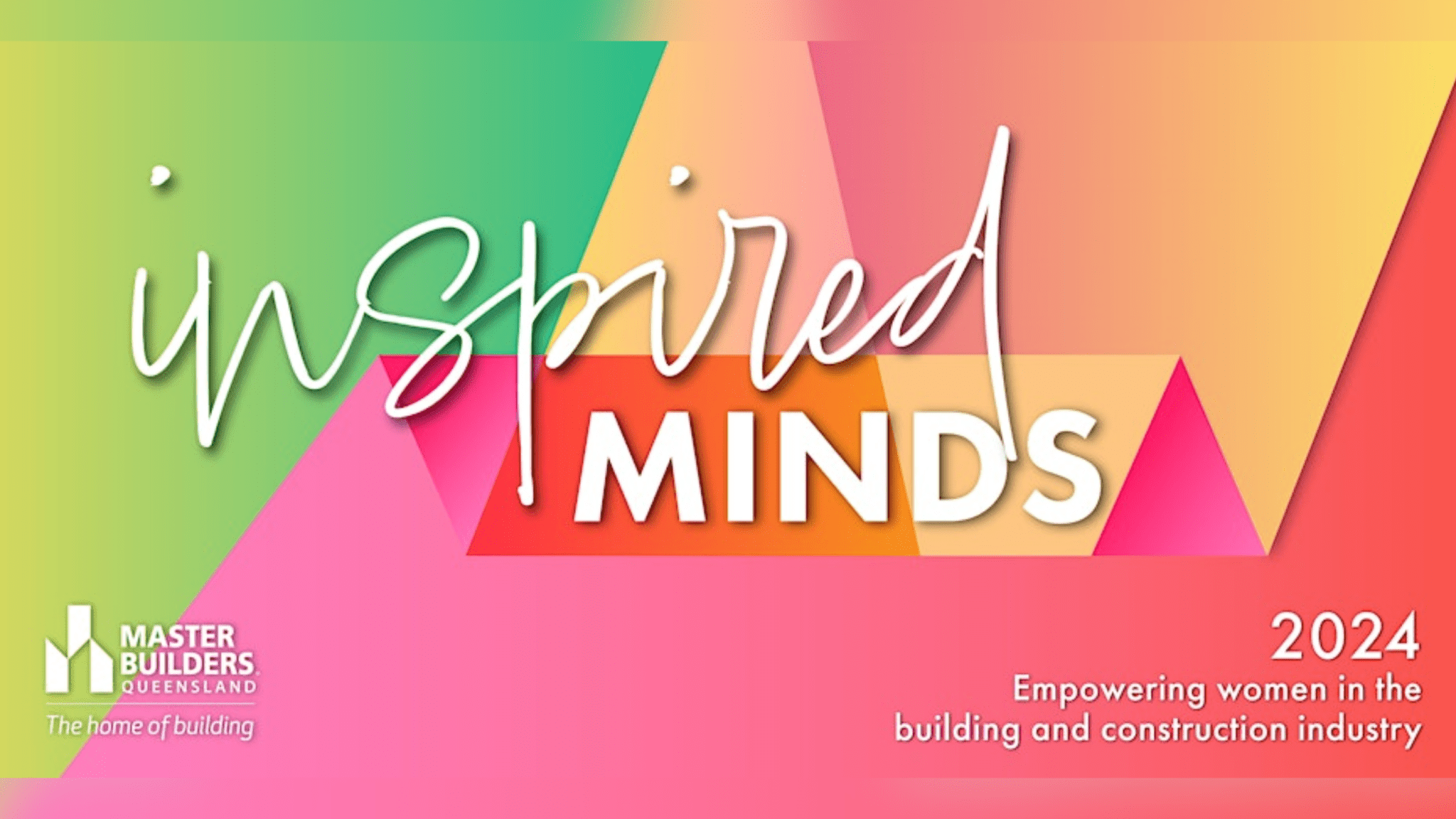 Master Builders, inspired minds lunch. BDmag event headers 2024