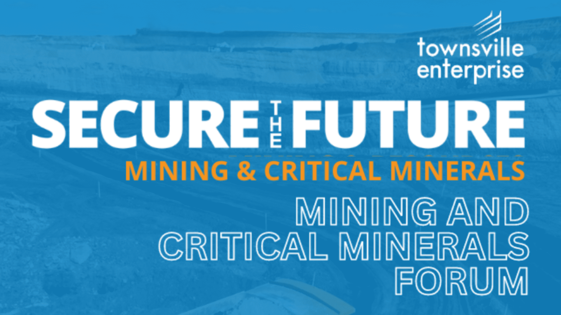 Townsville Enterprise Secure the Future Forum. BDmag event header 2024