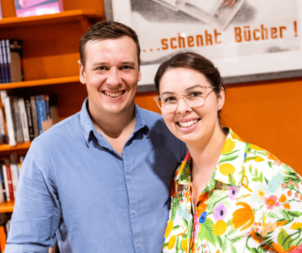 5 Minutes With... Zac & Katie Solari - owners of Mary Who Bookshop. BDmag July 2024